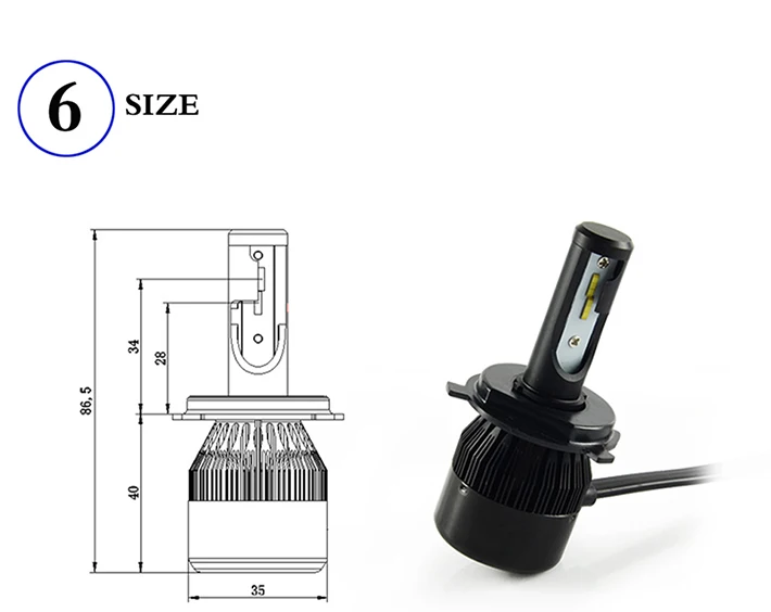 4000LM-Motor-H4-HS1-9003-LED-6000K-White-Motorcycle-Hi-Low-Beam-Headlight-Bulb-P43T-BA20D-H6-S2-Motobike-Bike-for-Yamaha-Honda-Harley_09