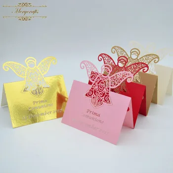 

New ideas 2018 exquisite 3D design wedding souvenirs laser cut table cards