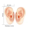 1 paire modèle d'oreille en Silicone pour prothèses auditives et oreilles émulationnelles à affichage IEM (1 oreille gauche + 1 oreille droite) ► Photo 2/6