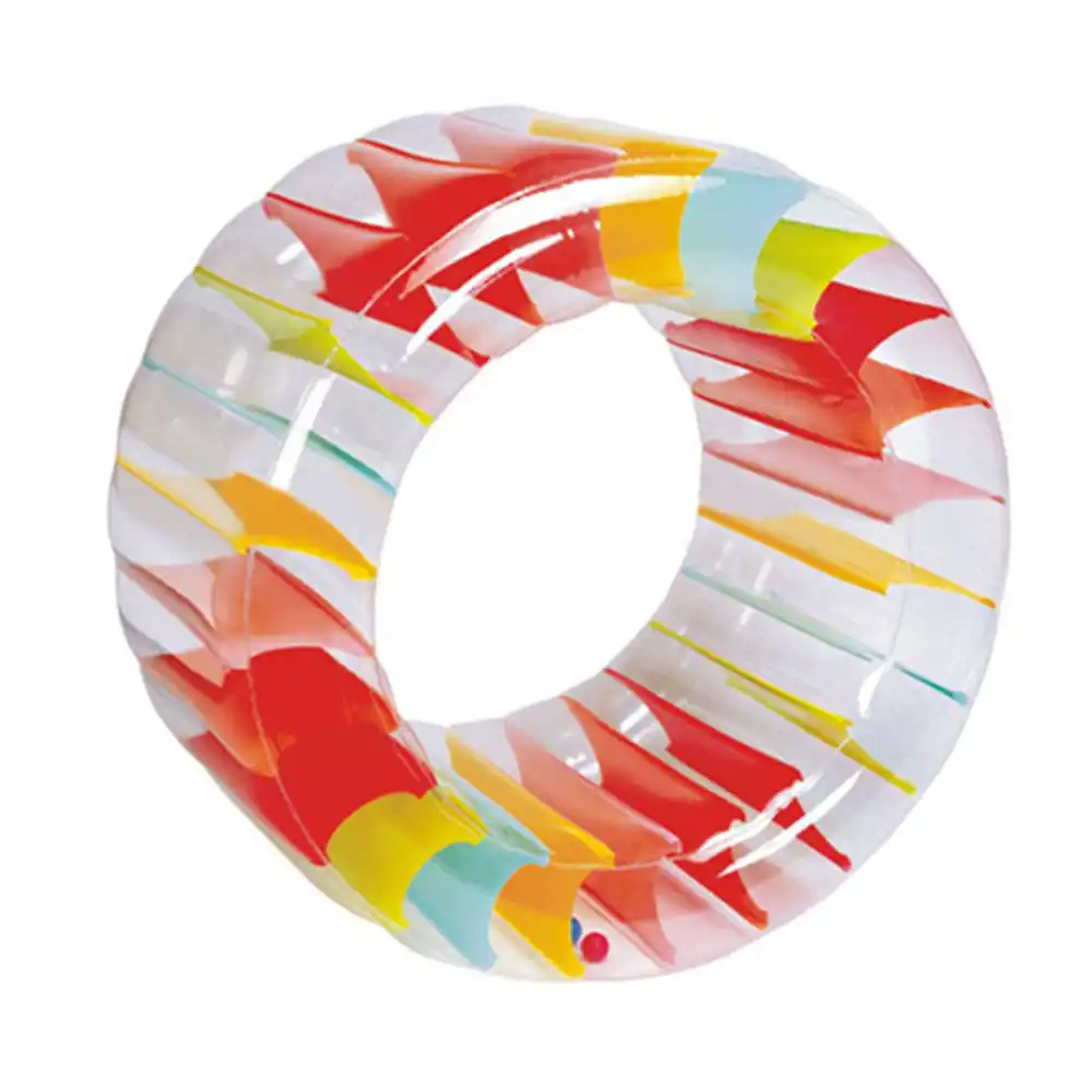 giant inflatable colorful wheel