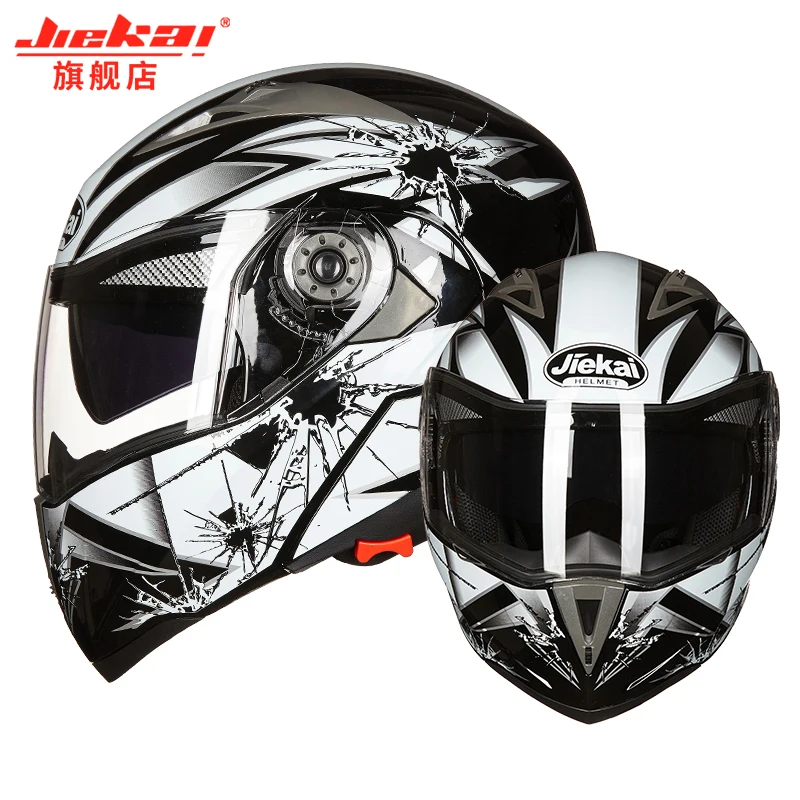 JIEKAI новейший модульный флип мото rcycle шлем casco moto с двумя линзами capacete da moto cicleta с внутренним солнцезащитным козырьком DOT 105