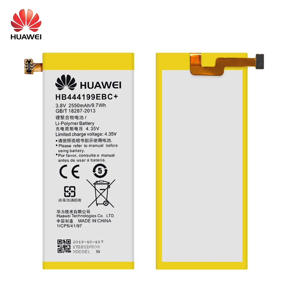 Huawei HB444199EBC+ батарея для huawei Honor 4C C8818 CHM-CL00 CHM-TL00H/G Play Mini Замена телефонная батарея