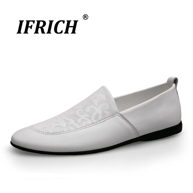 

Fashion Driving Moccasin Men Soft Slip On Casual Sneakers For Mens Handmade Genuine Leather Loafers Shoes Brand Casual Shoes