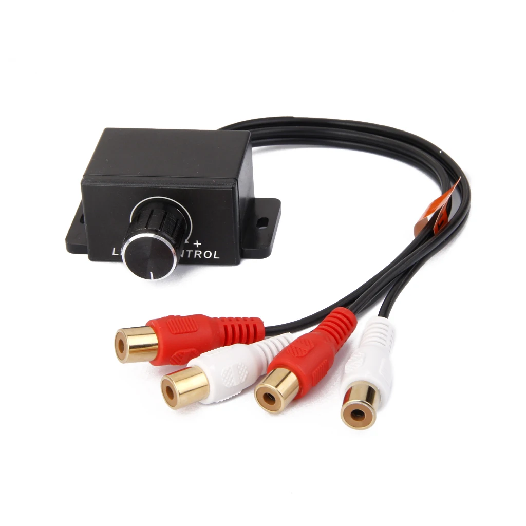 

Universal Car / Home Amplifier Bass RCA Gain Level Volume Control Knob