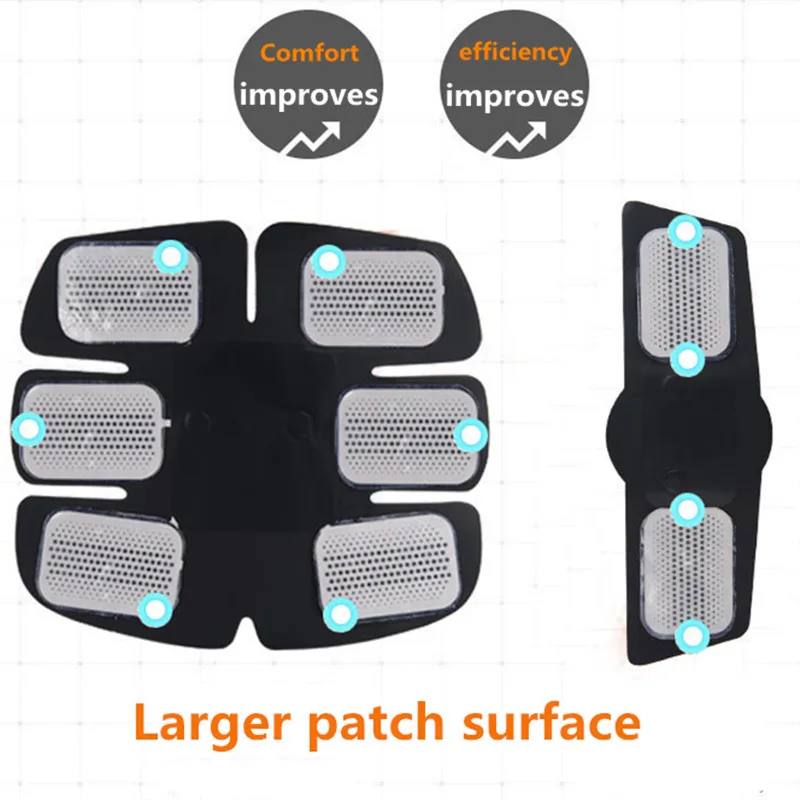 Slimming Body Massager Abdominal Muscle Training Stimulator Device Wireless ABS Belt Home Gym Professional Fitness Home Massage