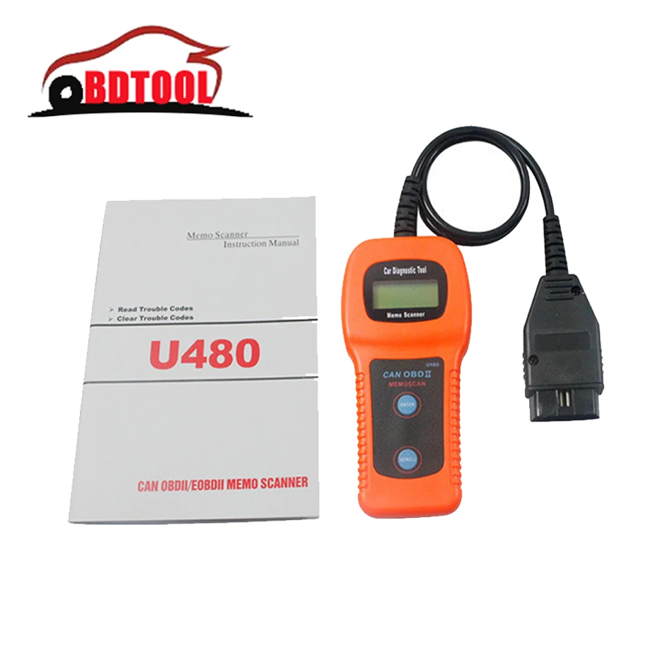 Newest U480 OBD2 CAN BUS Engine Code Reader U480 OBD2 OBDII For Car or Truck Auto Diagnostic Scanner Tool Newest U480 OBD2 CAN BUS Engine Code Reader U480 OBD2 OBDII For Car or Truck Auto Diagnostic Scanner Tool
