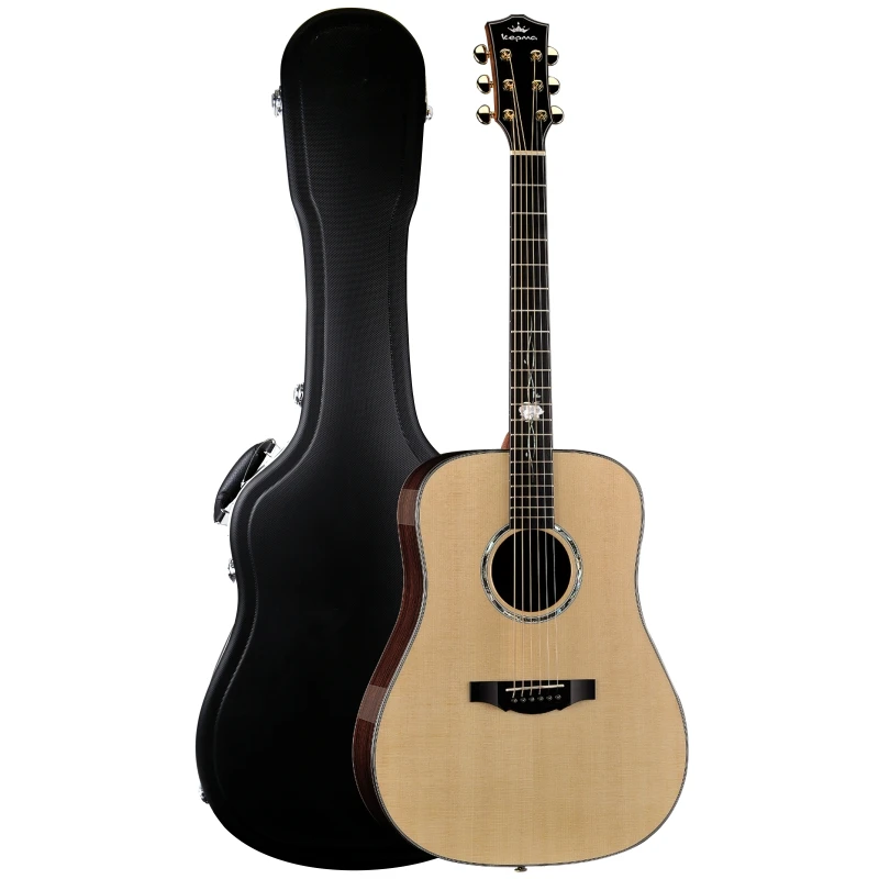 Влево/Вправо Вручил guitar41' китайская электрогитара Твердые ель Топ сзади и по