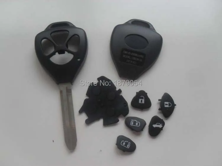 4 Buttons Toyota camry remote key shell TOY43 Blade- with door opener button logo can be removed (5).JPG