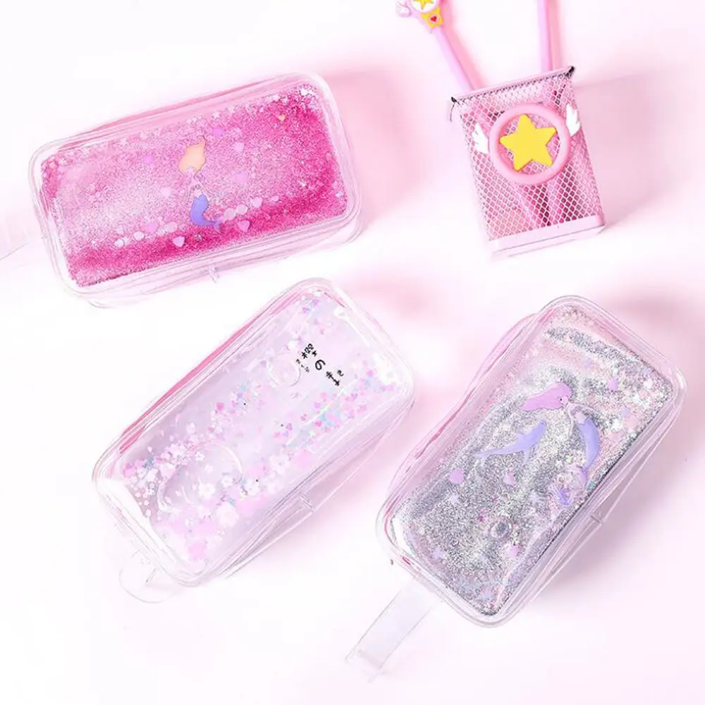 

1pc Fashion Dazzle Cosmetic Bag Cartoon Women Ladies PVC Makeup Wash Pouch Beauty Organizer Storage Case Travel Accessories 2019