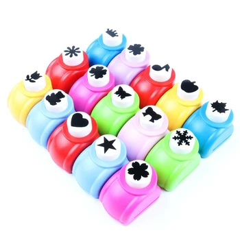 

5pc/lot Mini DIY Craft Punch for Scrapbooking Punch Handmade Cut Card Hole Puncher For DIY Gift Card Paper Hole Punch stationery
