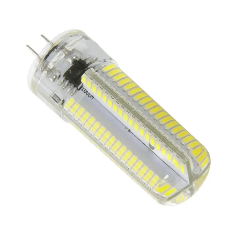 Лампочки, G9 G4 7W 3014 SMD 152 светодиоды теплый белый/холодный белый диммируемая силиконовая кукурузная Лампа 220v Энергосберегающая лампа