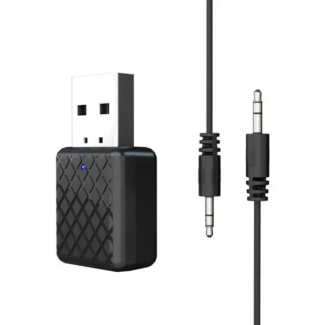 

DSstyles 2019 New 5.0 Transmitter Receiver Mini 3.5mm AUX Stereo Wireless 2019 New Adapter for Car Music Transmitter r20