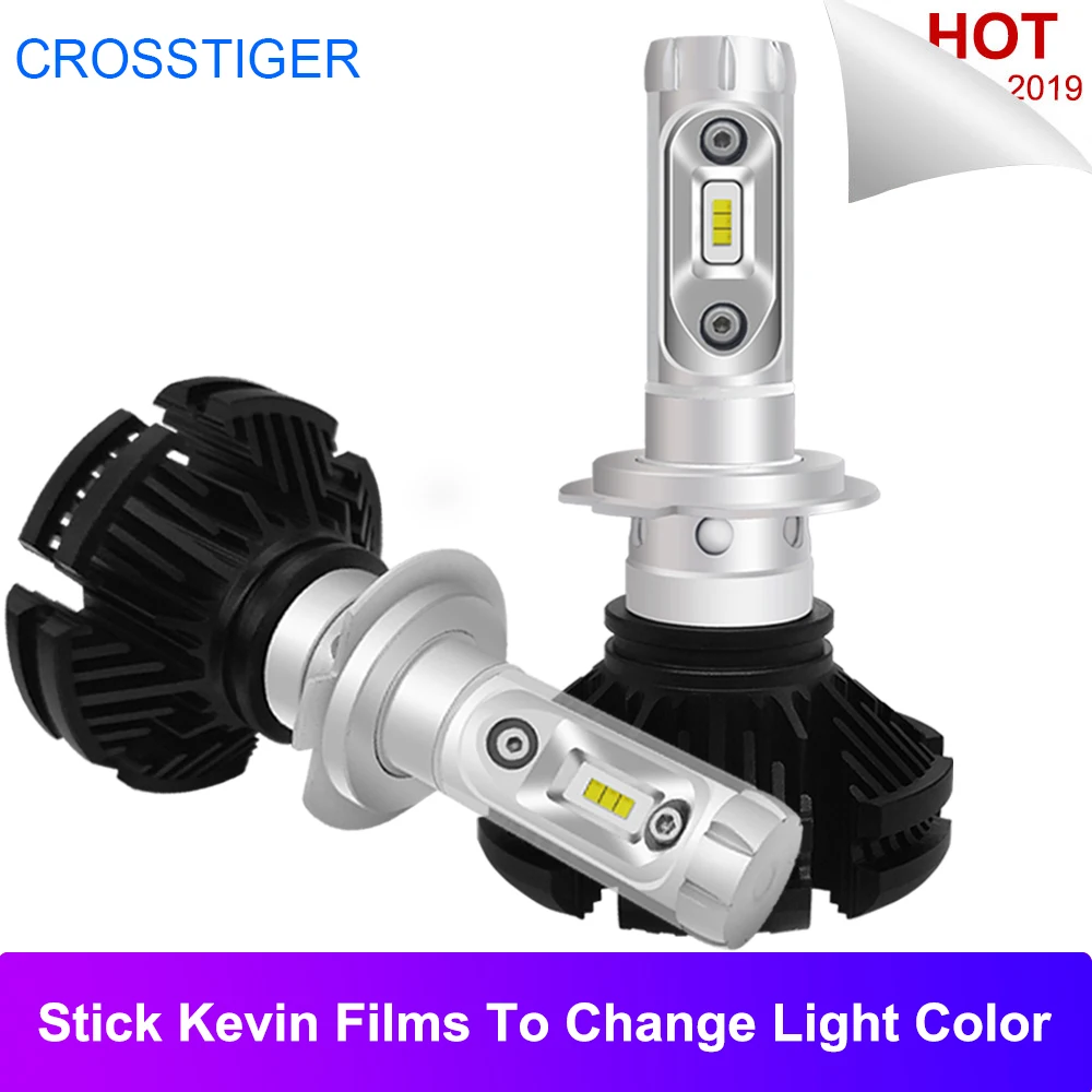 

8000LM 3 Modes 3000K 4300K 6000K Car LED Headlight Bulbs H8 9006 hb4 hb3 9005 Auto Light Bulbs Car Styling Lamp LED Auto Bulb