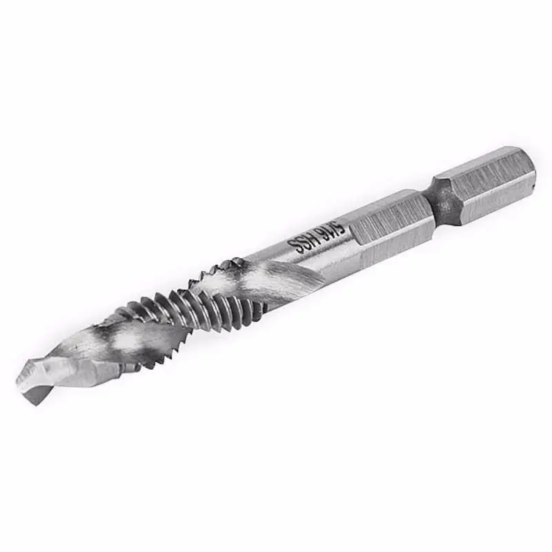 Набор комбинированных сверл DANIU из быстрорежущей стали BSW 6 шт. 1/8 3/8 дюйма набор с