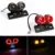 Universale Del Motociclo LED Fanale posteriore Moto Posteriore Luce Targa Della Lampada con Staffa Segnale di Girata luce freno