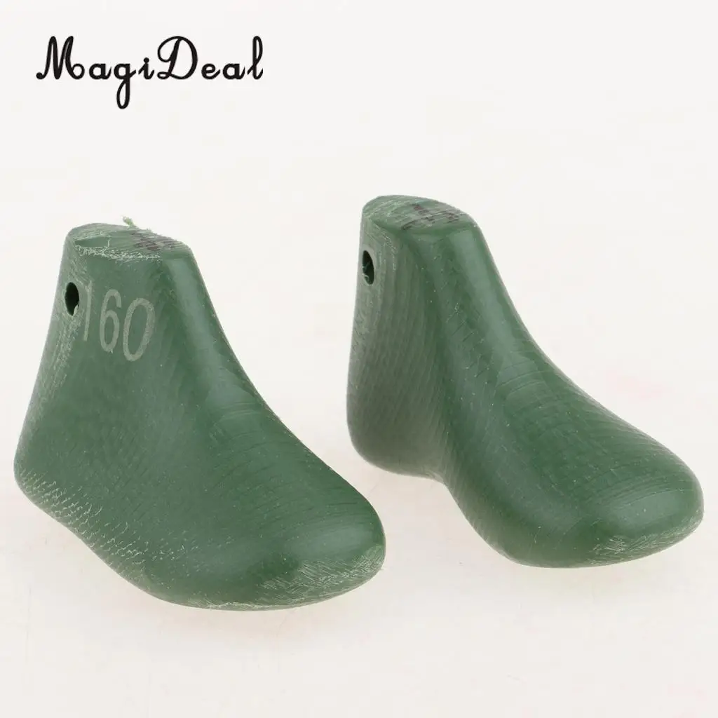 Plastic Doll Shoe Lasts Mold Shoemaking Tool for 18``   & Boy Dolls Accessories Green #5