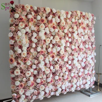 SPR 24pcs/lot luxury Artificial rose peony flower wall wedding backdrop party events occasion artificial flower arrangements