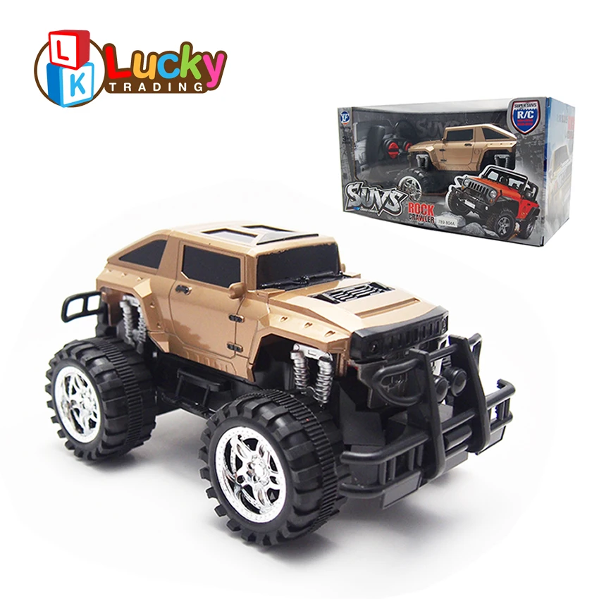 

High Speed Cool 1:18 4 Wheels Armored Vehicle Radio Control Cars Buggy Toys with Forward Light Climbing RC Car for Kids Children