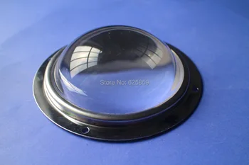 

Free shipping 2pcs 100mm Glass Lens + Reflector + Holder Bracket Case Kit For 200W LED Light Lamp