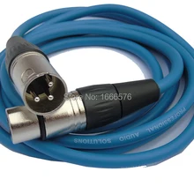 KL Высокое качество 10 ЛОТ 10 футов xlr Мужской Женский 3pin микрофонный экранированный кабель pack-MCB001