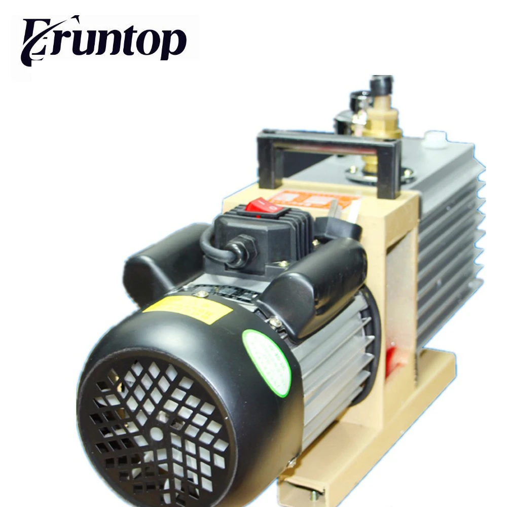 

Eruntop Rotary Vane Vacuum Pump 8CFM 220V/50HZ 2XZ-4 Liter Double-stage Suction Specialized For KO TBK OCA Laminating Machine