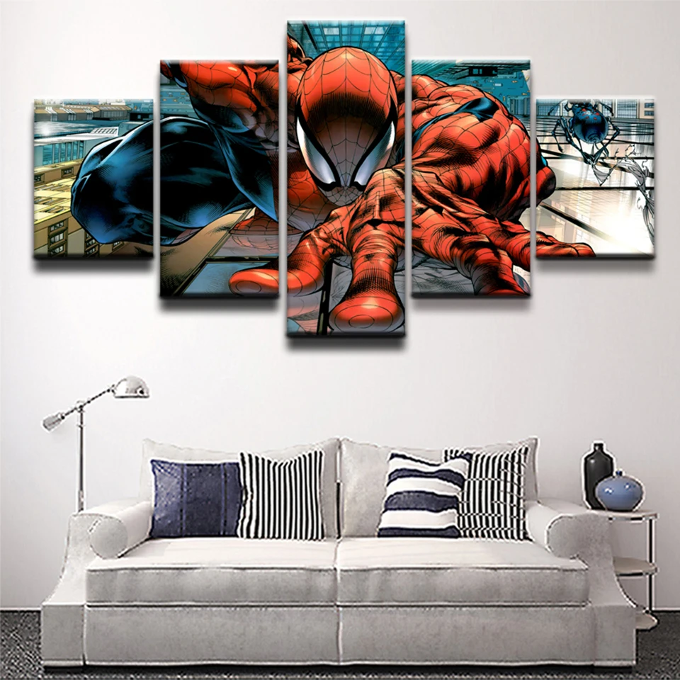 Home Decoration Modern Wall Art Pictures Framework 5 Panel