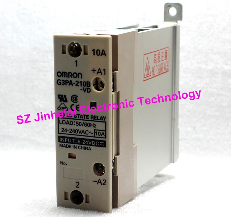 Authentic original G3PA 210B VD OMRON Guide rail type solid state relay