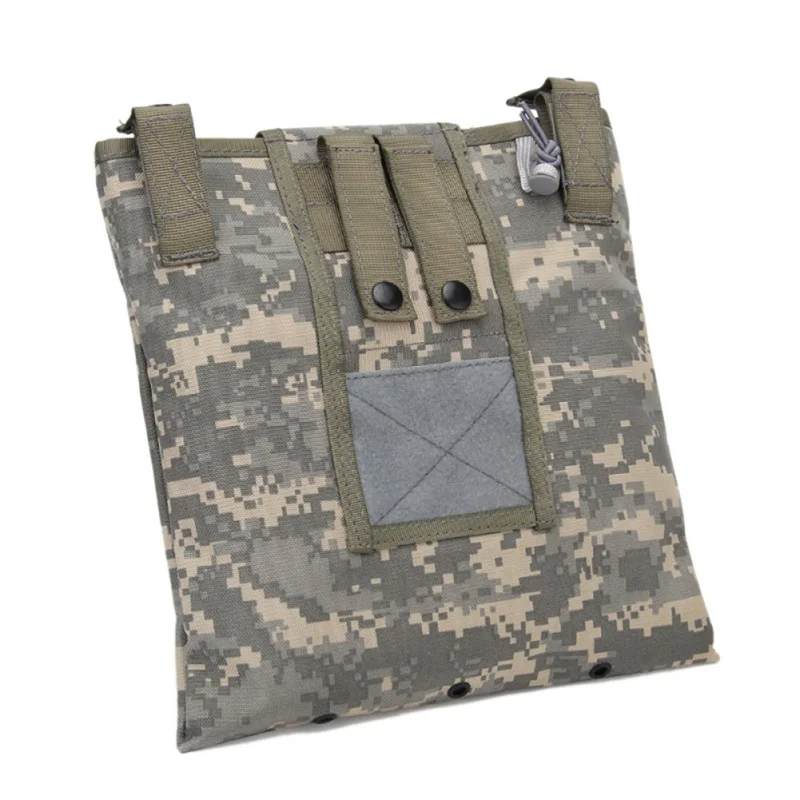 Molle Tactical Vest Attachment Magazine Recycling Bag Sundries Nylon Tactical Pouch Airsoft Military Multicam Camouflage Bag