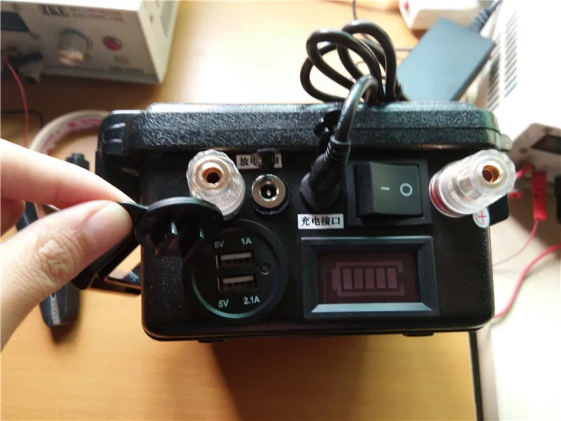 Водонепроницаемый 12v 40ah Lifepo4 аккумулятор без 50Ah Li Ion Bateria USB порт для караван
