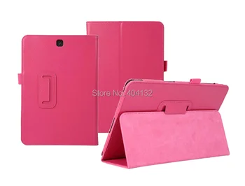 

For Samsung T555 Flip Cover,Good Quality Litchi Tablet Stand PU Case For Samsung Galaxy Tab A 9.7 ,30PCS/Lot