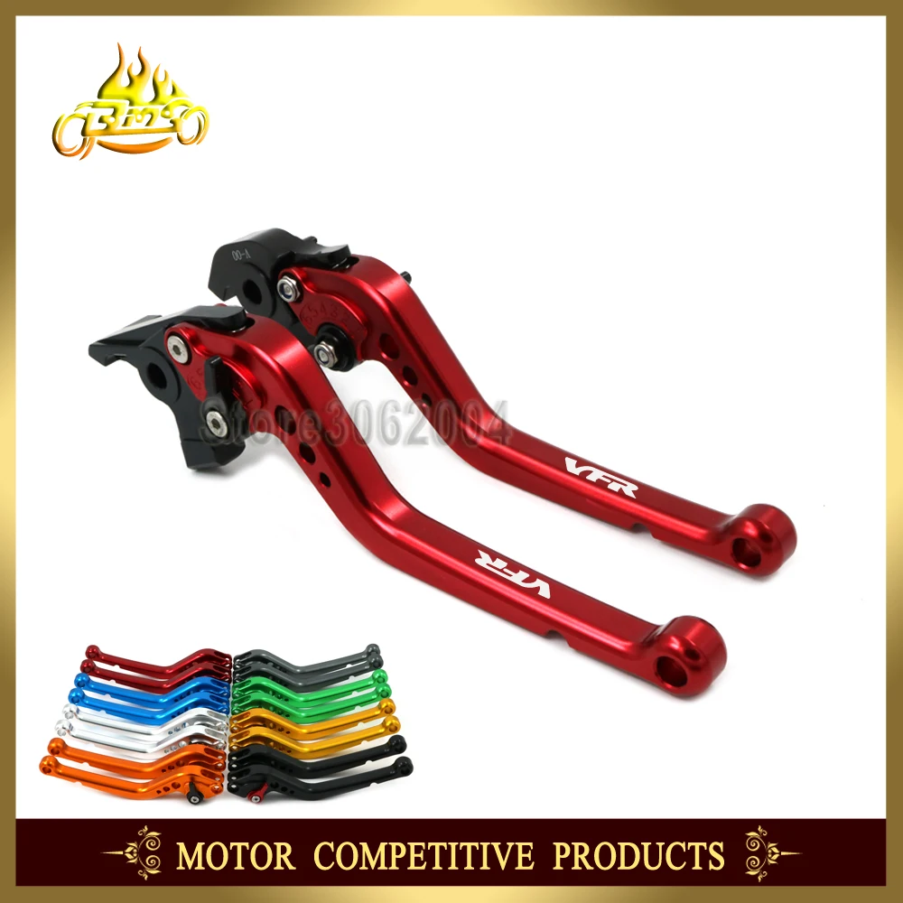 For Honda VFR800 1998 1999 2000 2001 Clutch Brake Levers Short//Long Adjustable