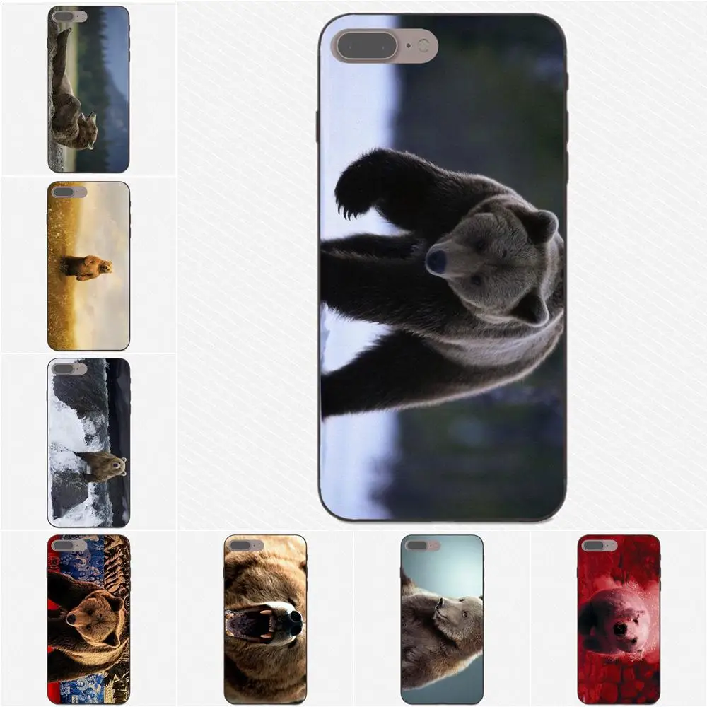 

Soft Mobile Phone Cases For Apple iPhone 4 4S 5 5S SE 6 6S 7 8 Plus X XS Max XR Putin Russian President Bear