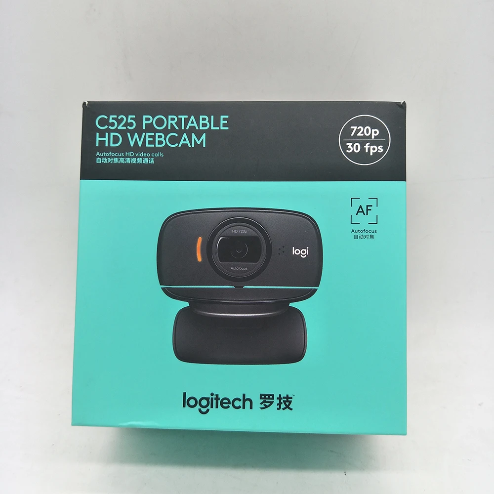 Logitech HD Webcam C525, Portable HD 720p Video Calling with Autofocus  1280x720 webcam|logitech hd webcam|logitech hd webcam c525hd webcam -  AliExpress