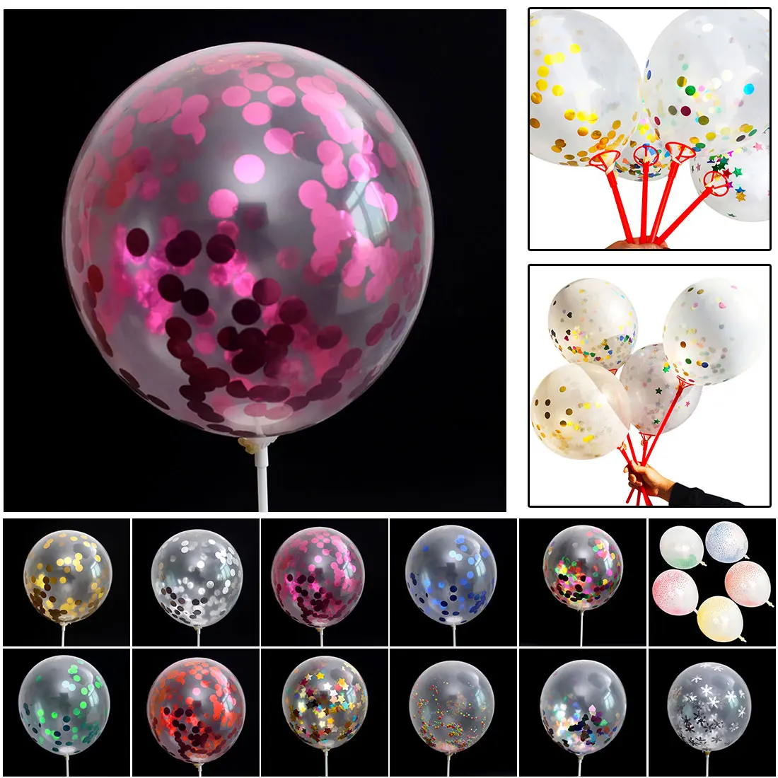 5pcs 12 inch Balloon Party Wedding Birthday Decoration Multicolor