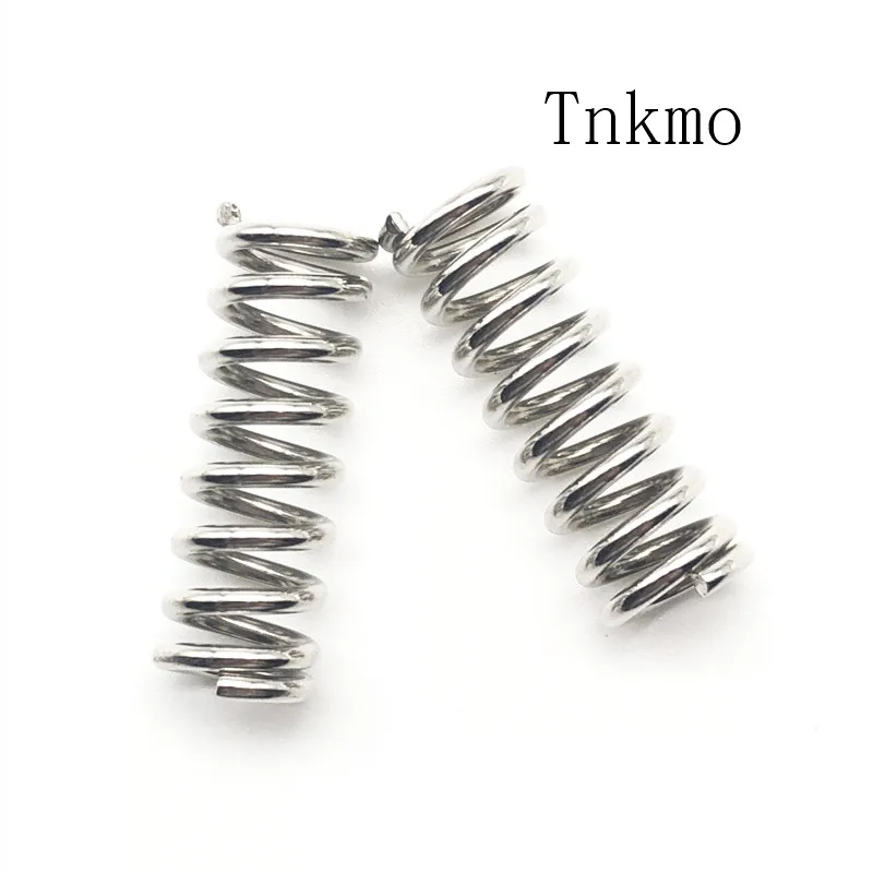

10pcs/lot 3 D Printer Accessory Feeder Spring for Ultimaker Makerbot Wade Extruder Nickel Plating 1.2mm 20mm