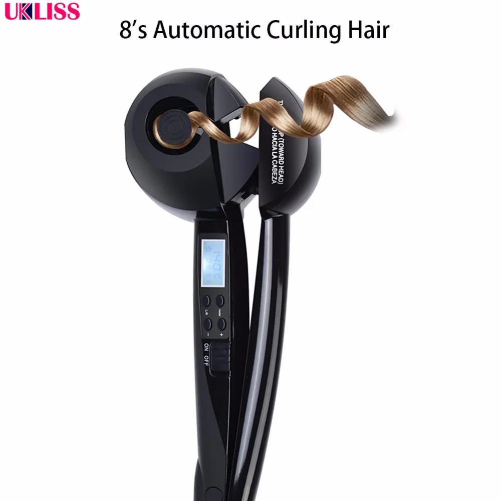 Buy Automatic Curler with LED Steam Hair Curlers Perm