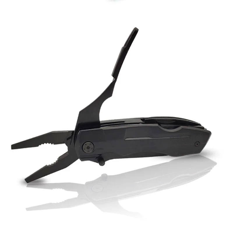 

Pocket Folding Cutter Multitool Stainless Outdoor Survive Multi-functional Pliers Opener Cutter HVR88
