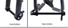 Cyclocross – cadre de vélo de route en fibre de carbone, axe transversal 142x12mm, Di2, mécanique, S, M, L ► Photo 3/6