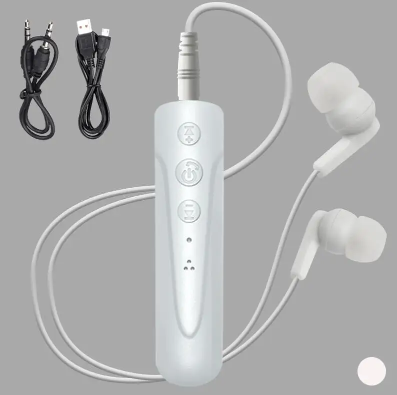 YOU FIRST Bluetooth наушники, беспроводные наушники, Спортивная гарнитура с микрофоном, 3,5 мм, Aux для телефона, автомобиля, Bluetooth, аудио - Цвет: Earphone White-White