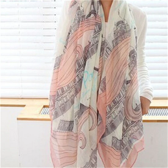 Новая мода Модный богемный шарф женский длинный шарф-шаль с принтом Дамская шаль для девушек большой симпатичный шарф Tole стили 0624