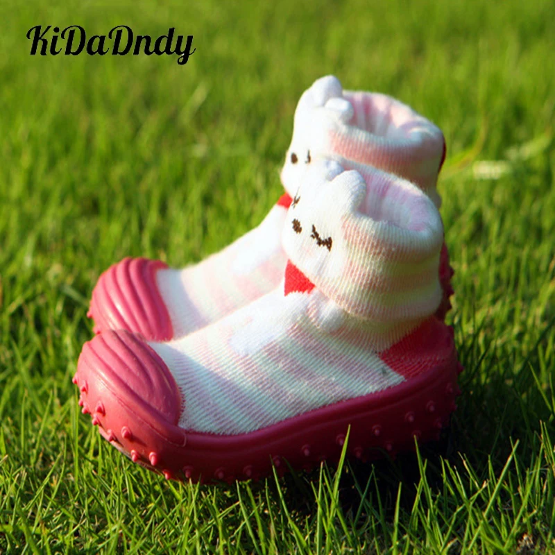 KiDaDndy Baby Socks Newborn Baby Toddler Shoes Soft Bottom Baby Socks
