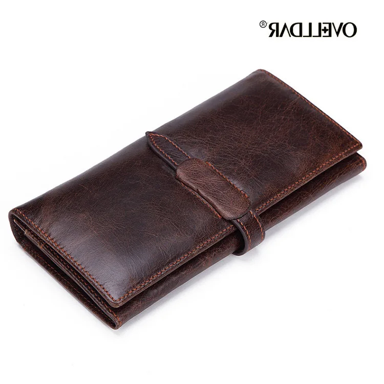 

Genuine Leather Wallet Head Cowhide Wallet Oil Wallet Function Wallet
