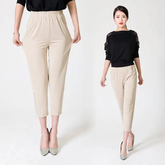 Tienda Online Pantalones De Verano A La Altura De La Pantorrilla