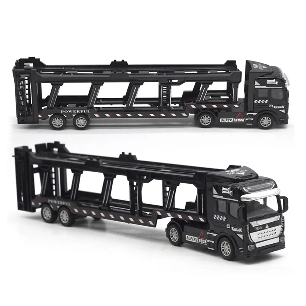  1:48 New Parenting Pull Back Alloy Super Truck Vehicle Simulation Transporter Model Car Interesting