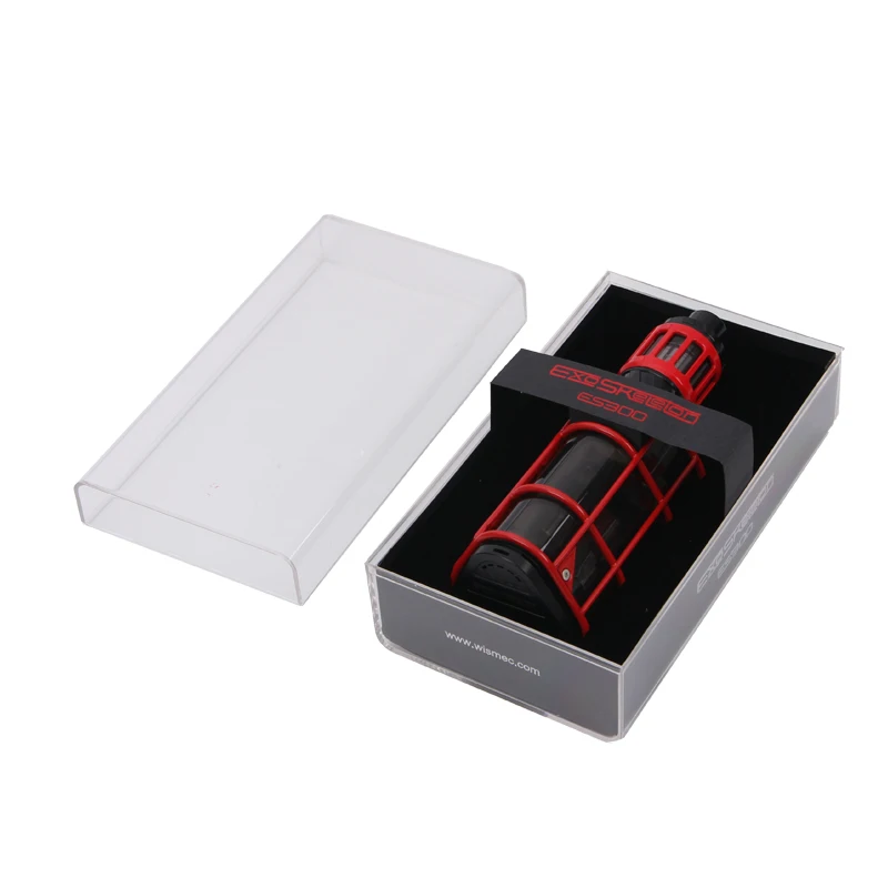 Original Wismec EXO SKELETON ES300 2.8ML KAGE atomizer with 300W ES300 Box MOD E Cigarette Vape Kit fit 18650 battery 025