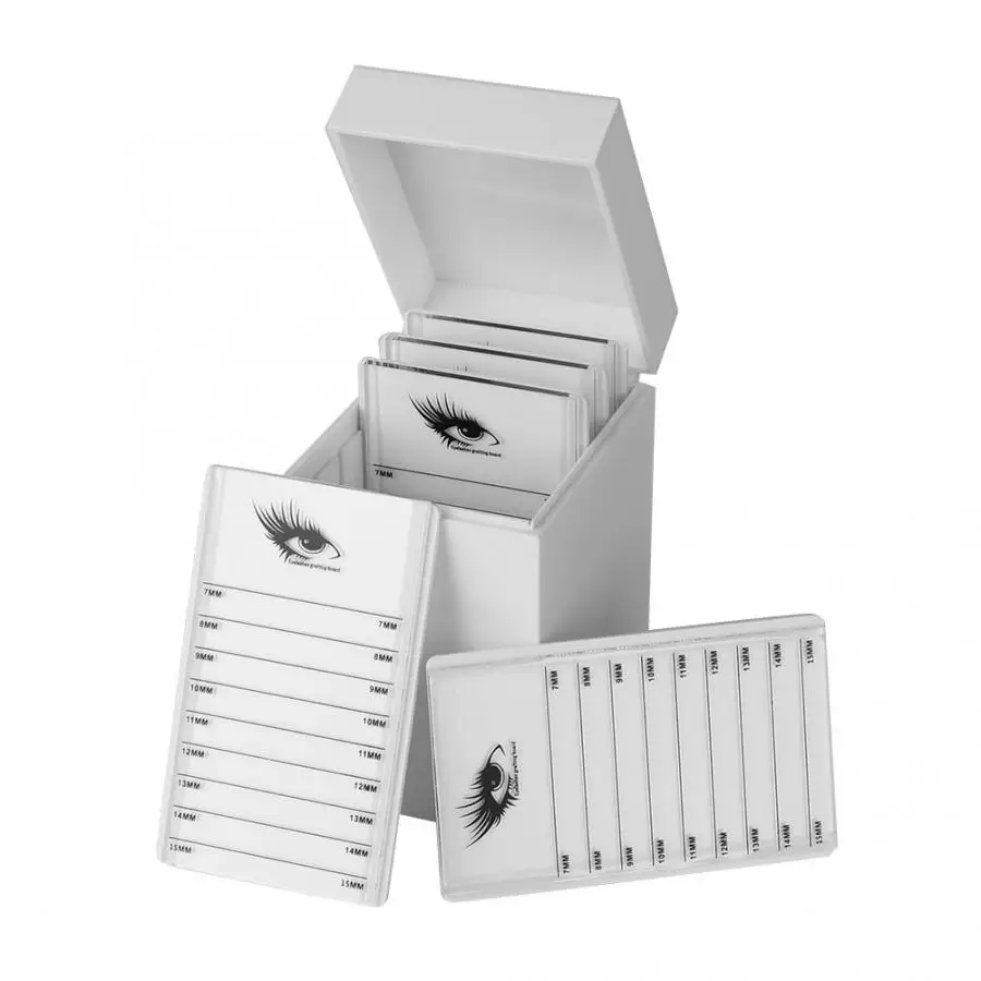 

5 Layers False Eyelash Storage Box Makeup Eyelash Extension Storage Box False Eye lash Display Holder Case Makeup Organizer Box
