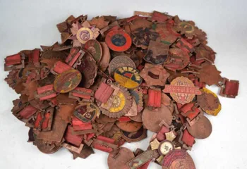 

Elaborate Collectibles Chinese Copper Medals,1900-1970s different medal,Random 20 Pieces