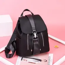 Fashion Backpack Highstreet Modern Lady Bag Metal Ring Detail Zipper PU Backpack Female Fashion Streetwear Backpacks Girls Bag deer detail pu bag