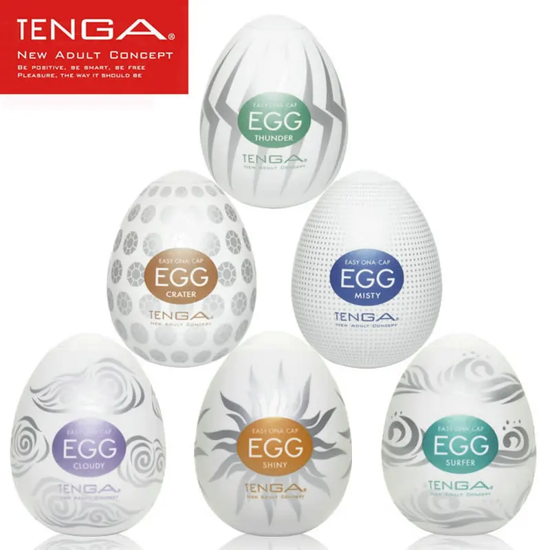 Original TENGA Egg Male Masturbator Sex Pocket Realistic Vagina Japan Silicone Masturbation With Lubricant Sex Toys For Men