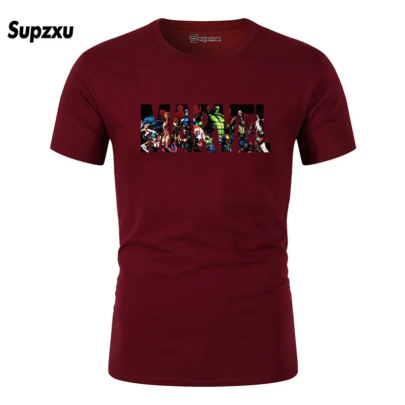 2019 new fashion Marvel short-sleeved shirt men's super hero print T-shirt � collar comics Man Wei shirt shirt men's clothes T-s 2019 new fashion Marvel short-sleeved shirt men's super hero print T-shirt � collar comics Man Wei shirt shirt men's clothes T-s